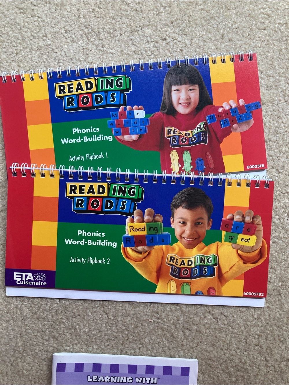 Reading Rods Phonics Word-Building Set with Colorful Letter Blocks - Picture 3 of 6